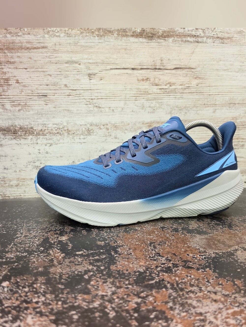 Mens Altra Experience Flow Running Shoes Sz 8 Used VGC Natural Foot Shape